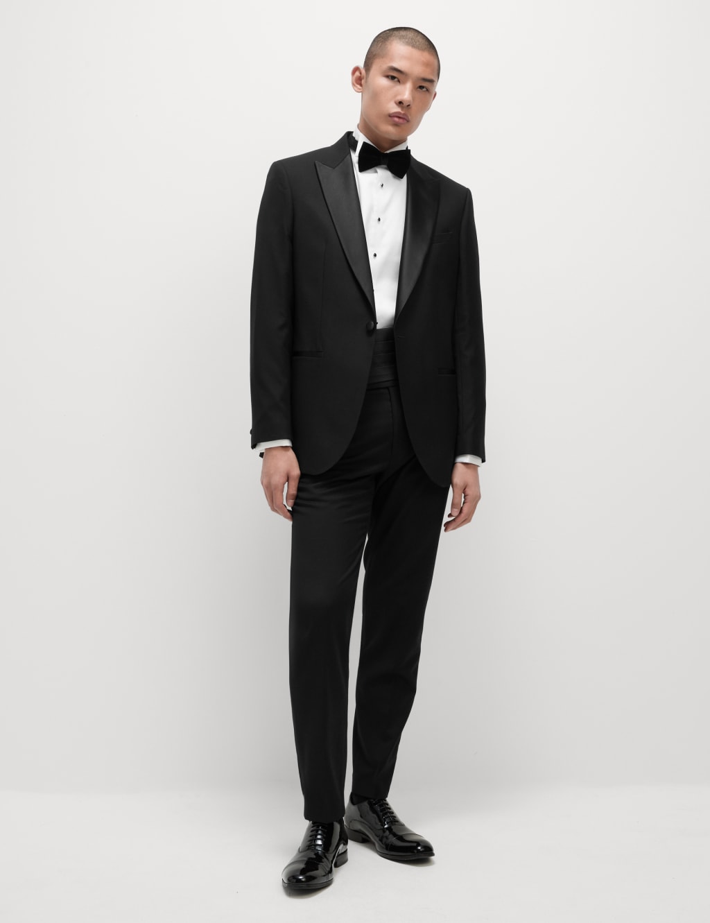 Slim Fit Stretch Tuxedo Trousers 6 of 7