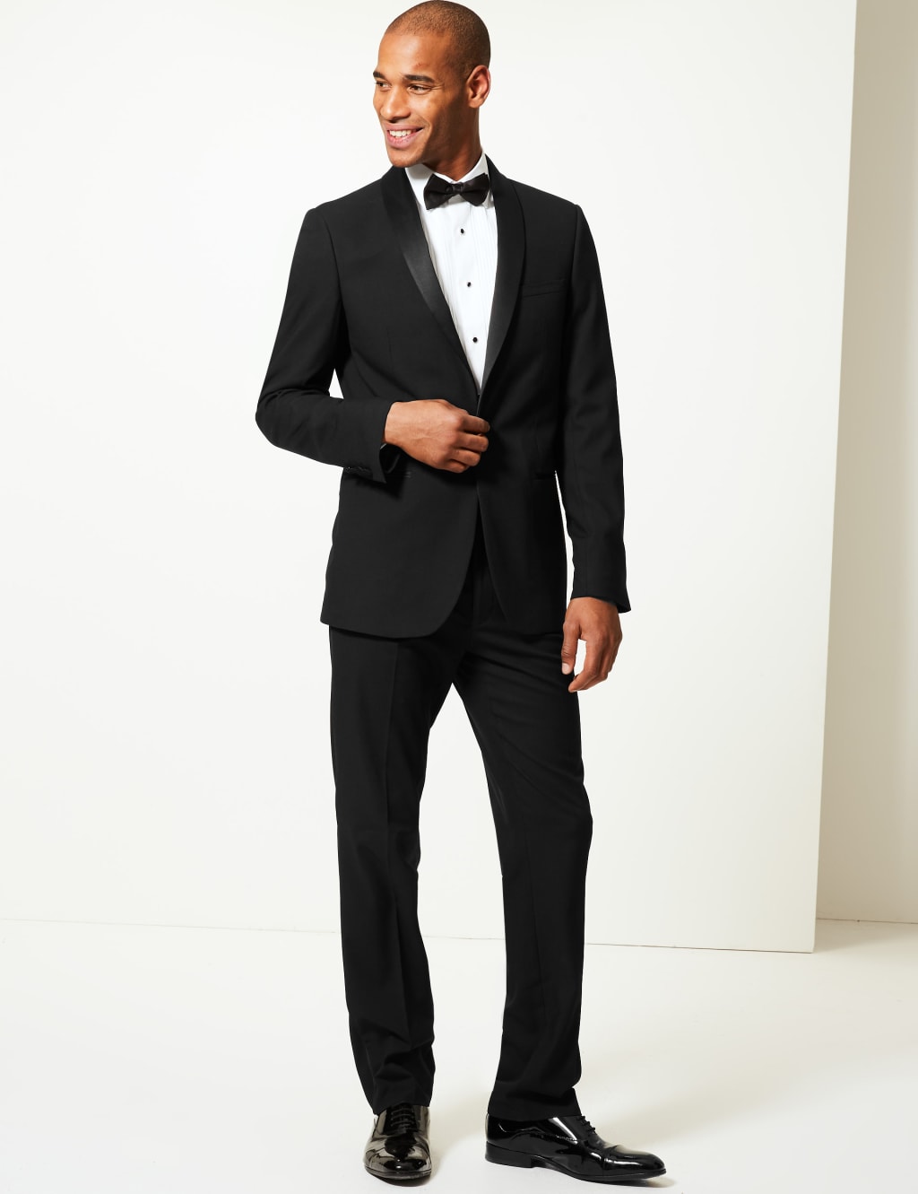 Black Tailored Fit Trousers 5 of 6