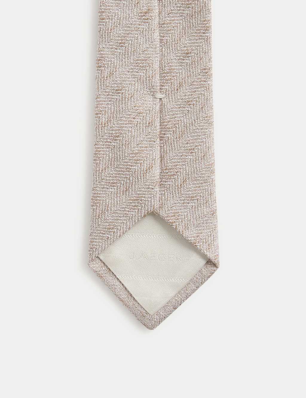 Herringbone Silk Blend Tie 2 of 3