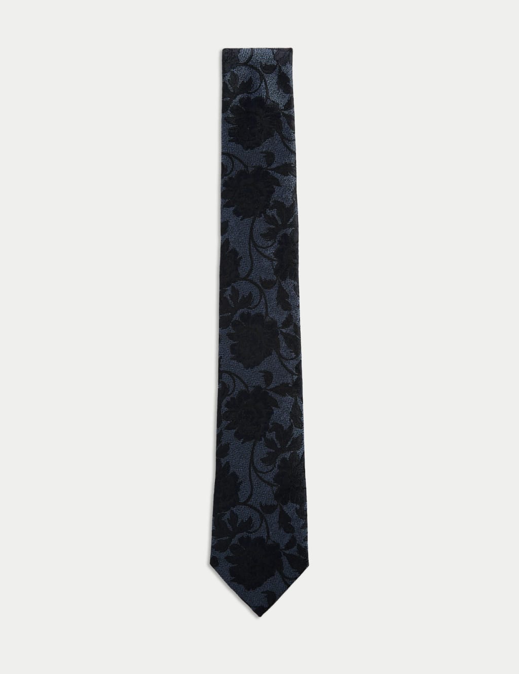 Slim Floral Pure Silk Tie 1 of 2