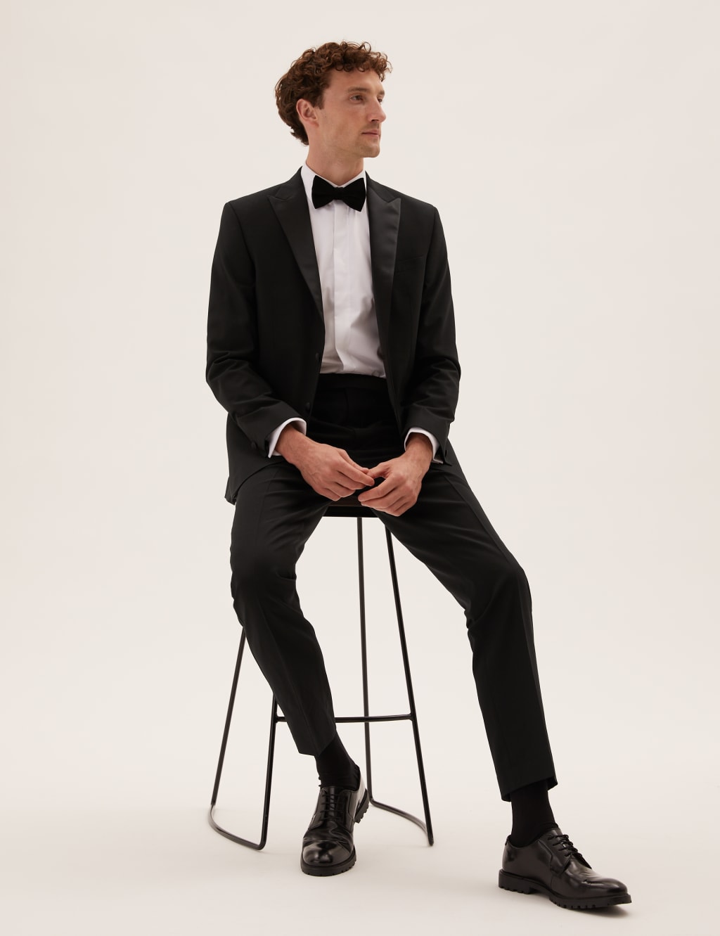 The Ultimate Tailored Fit Dinner Suit Jacket M S Collection M S