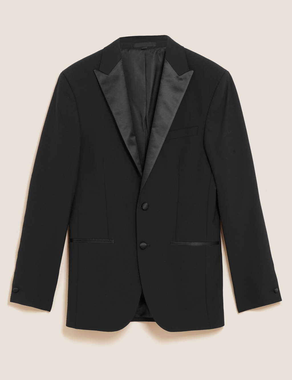 The Ultimate Tailored Fit Dinner Suit Jacket M S Collection M S