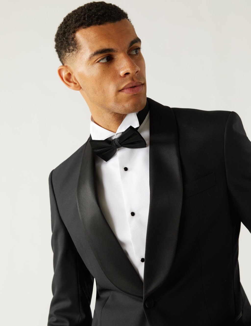 Regular Fit Pure Wool Tuxedo Jacket 4 of 8