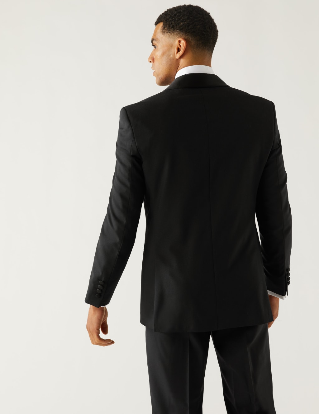 Regular Fit Pure Wool Tuxedo Jacket 5 of 8
