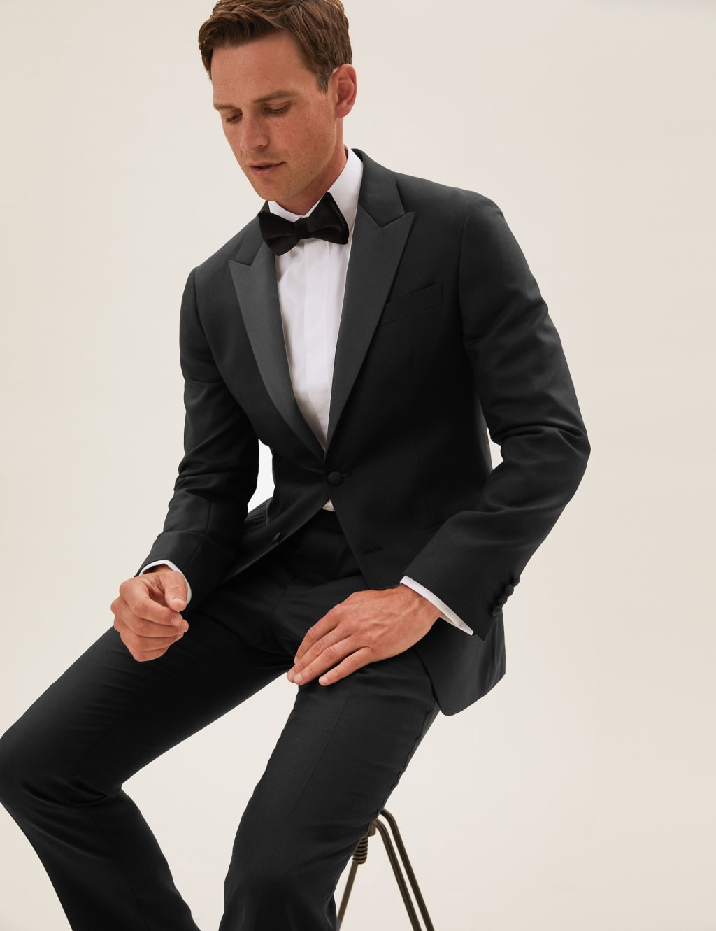 Regular Fit Pure Wool Dinner Jacket 1 of 8