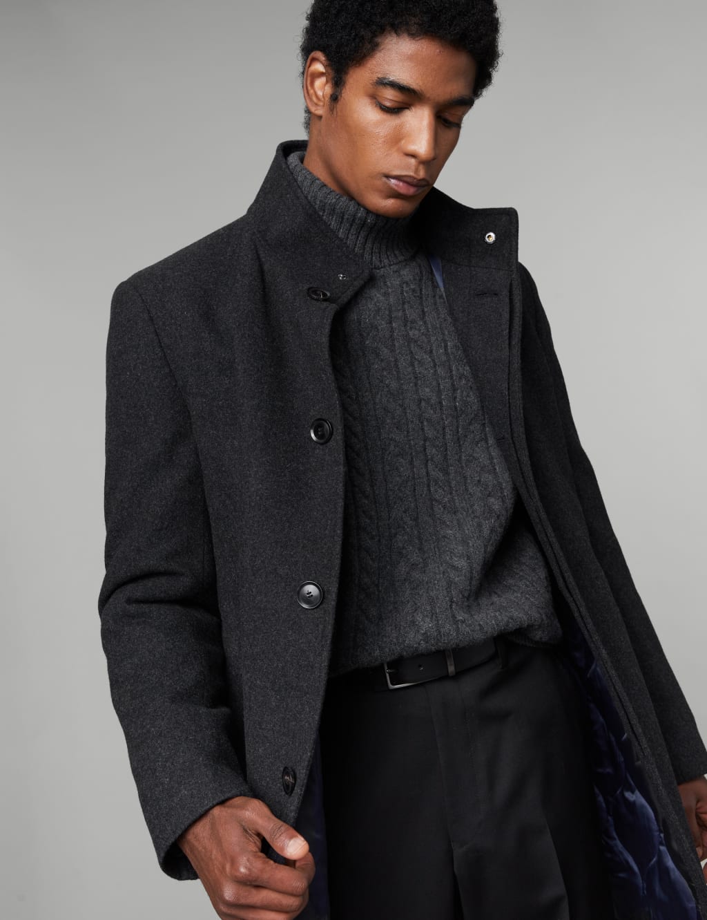 Pure Wool Overcoat