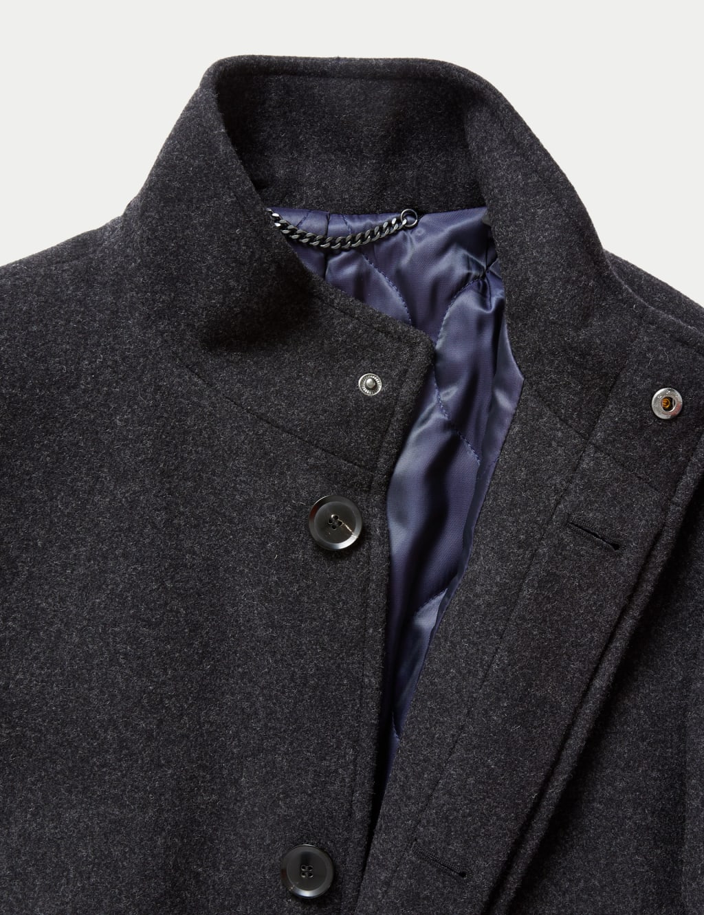 Pure Wool Overcoat