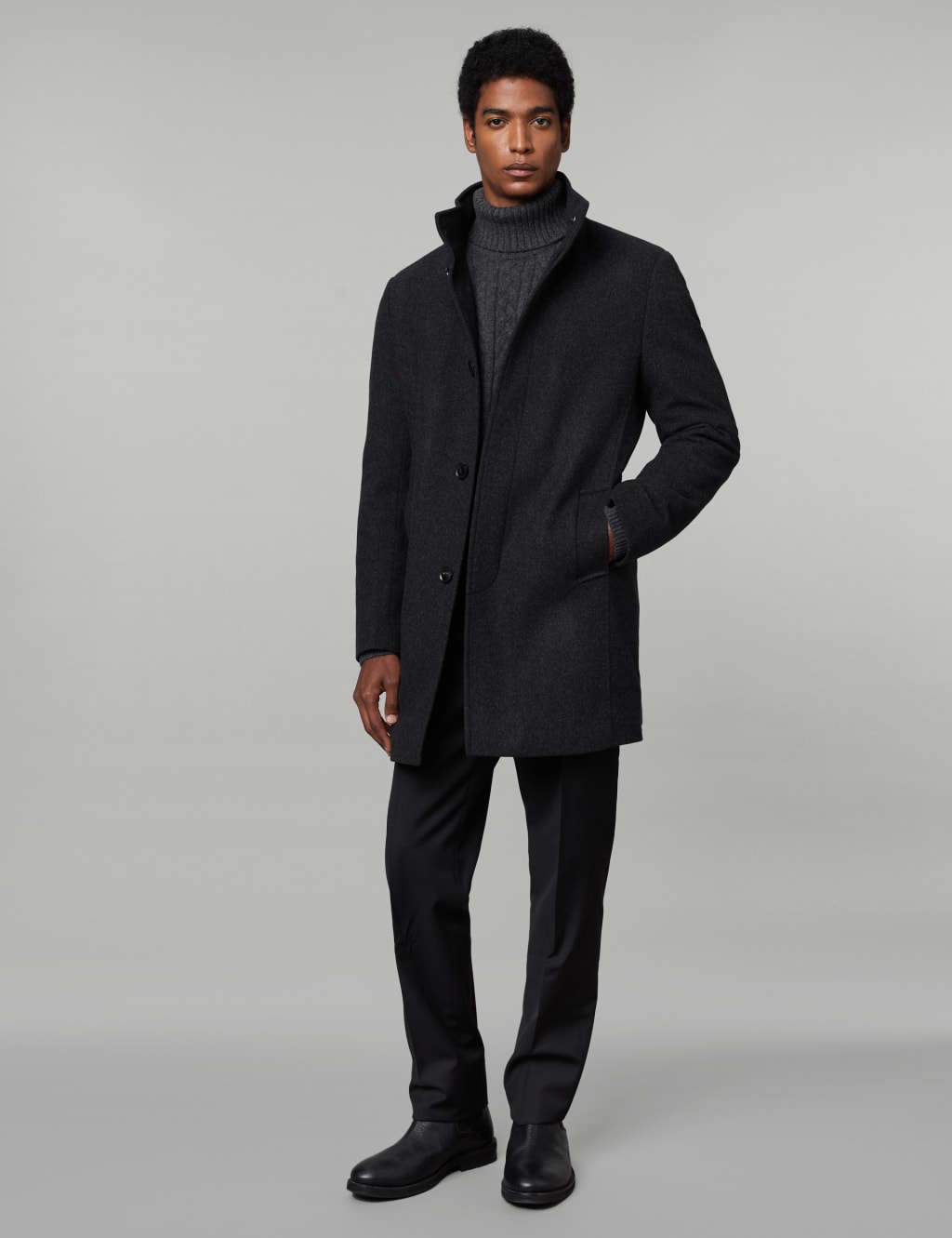 Pure Wool Overcoat JAEGER M S