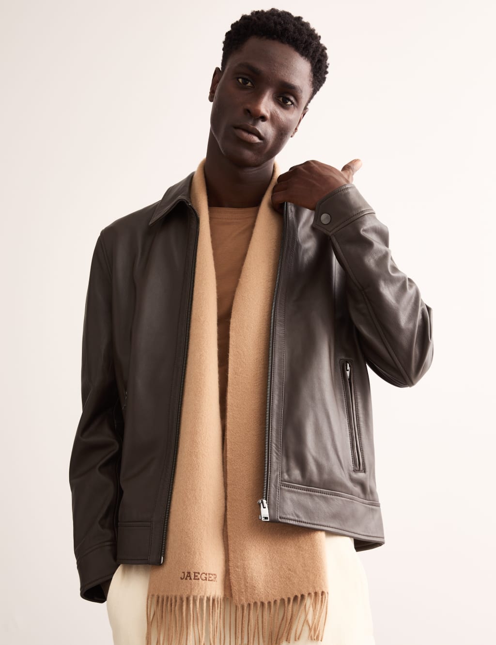 Marks and spencer mens leather jackets cheap