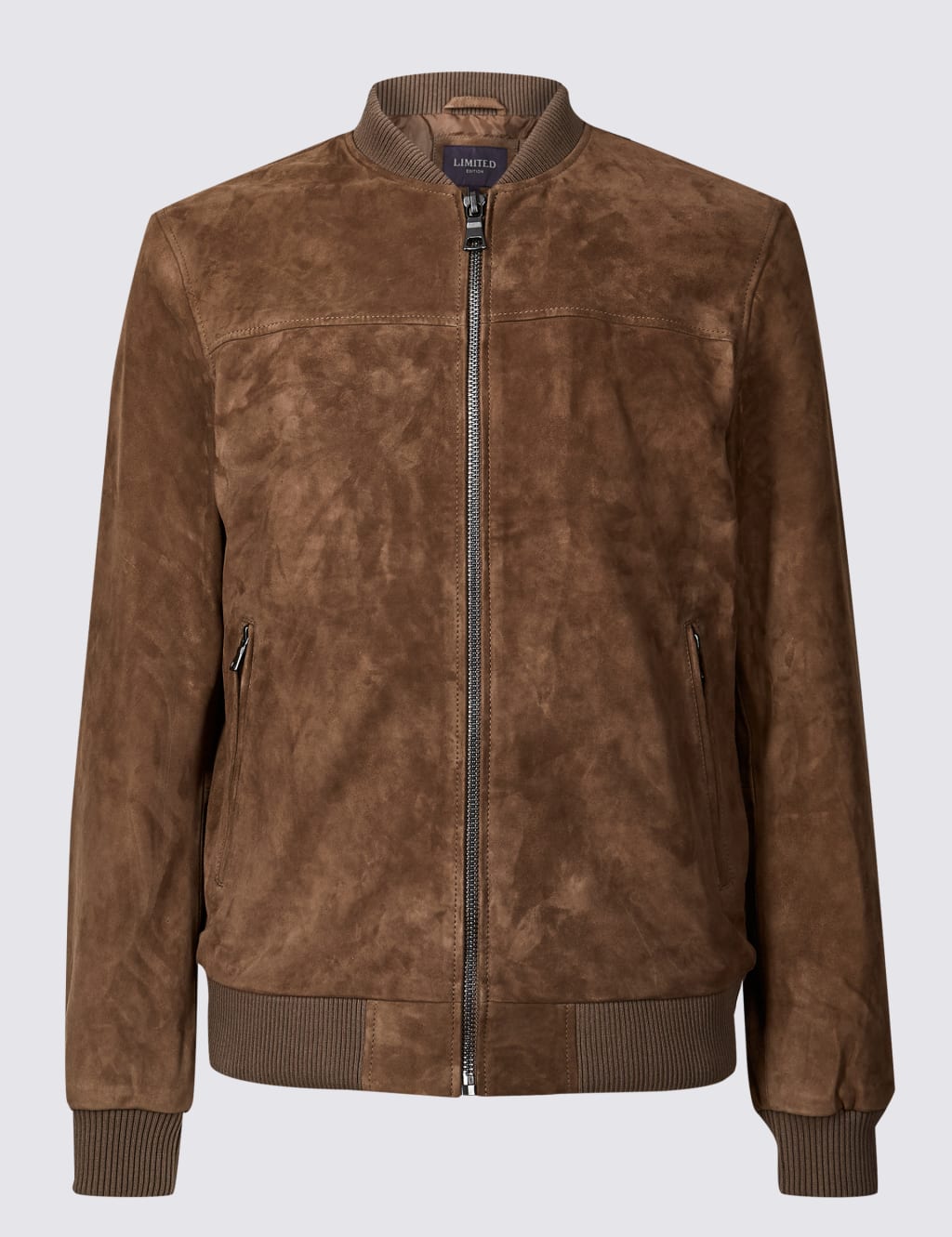 Mens suede baseball jacket outlet