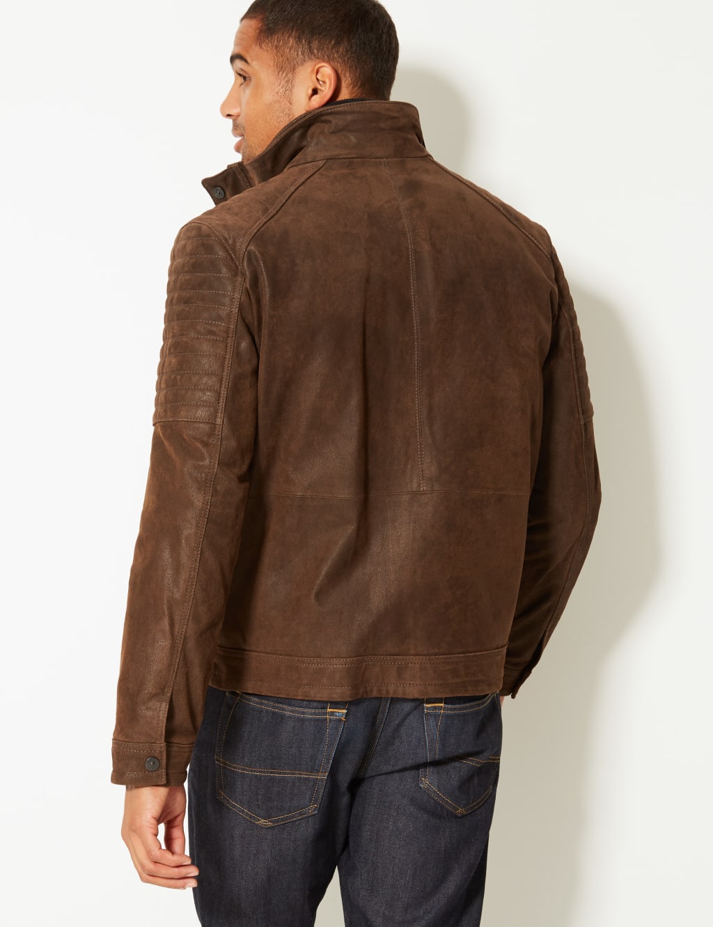 Leather Biker Jacket 5 of 8