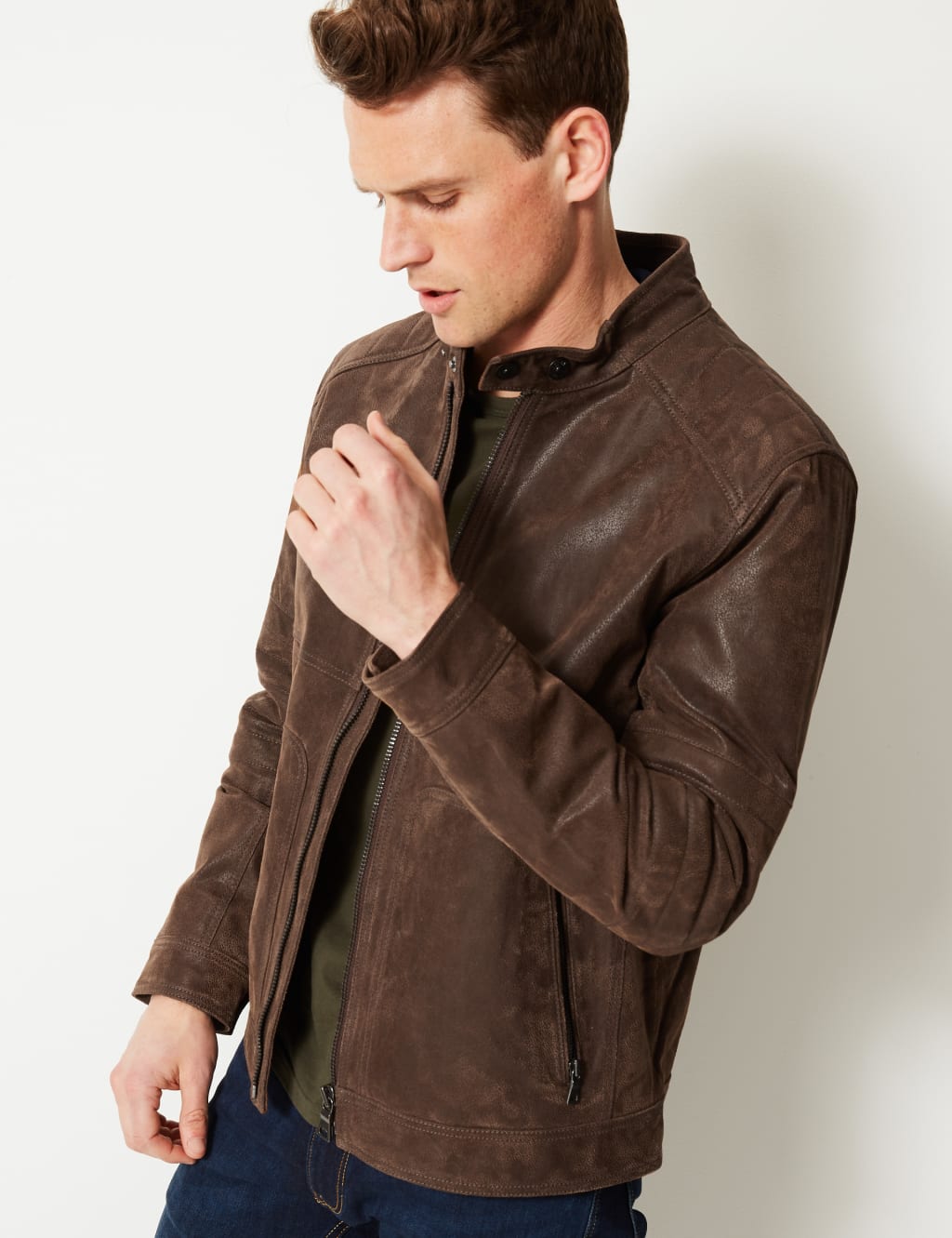 M&s biker jackets hotsell
