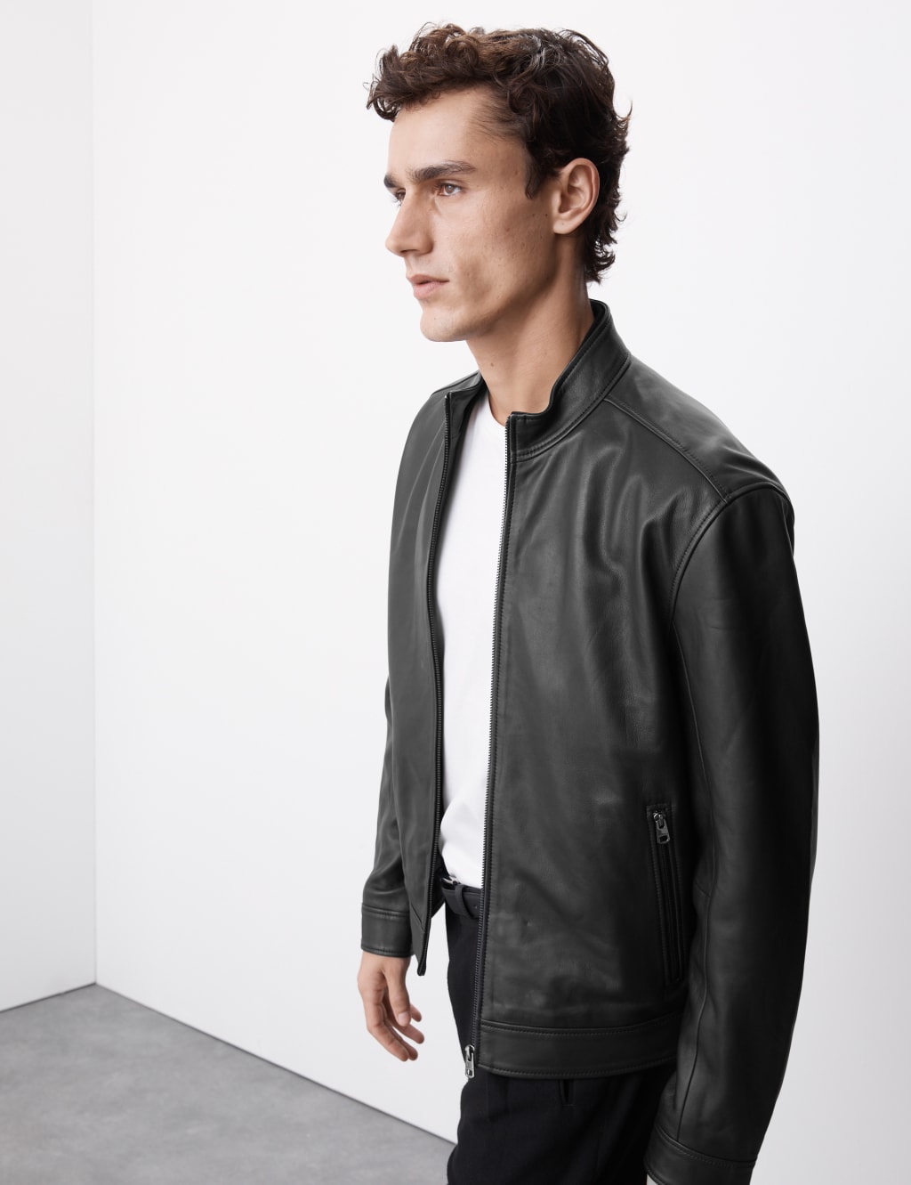 Leather Biker Jacket