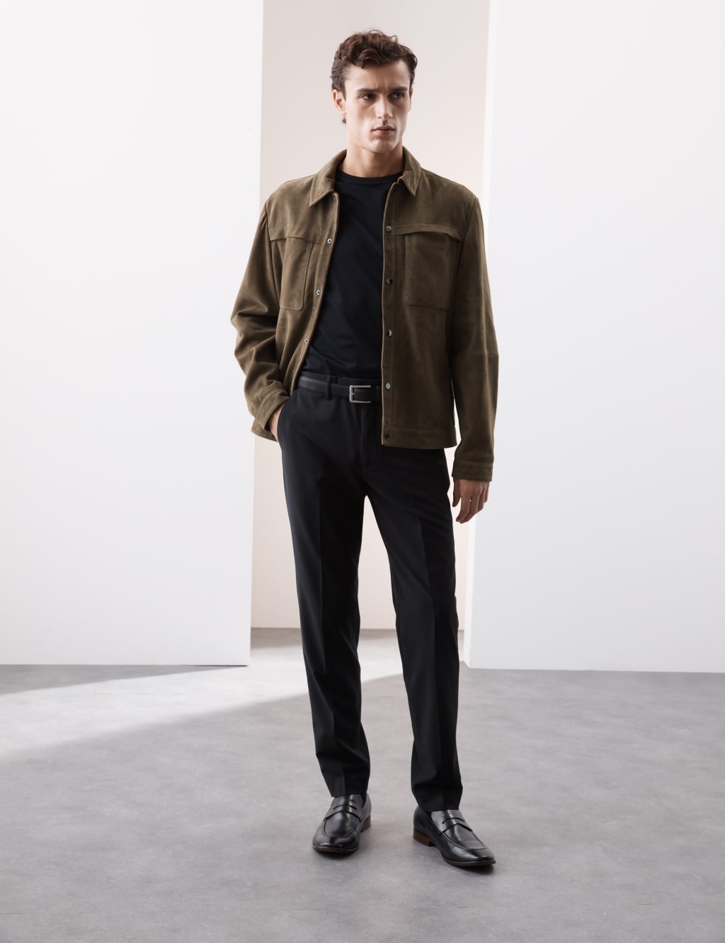 Suede Shacket Autograph M S