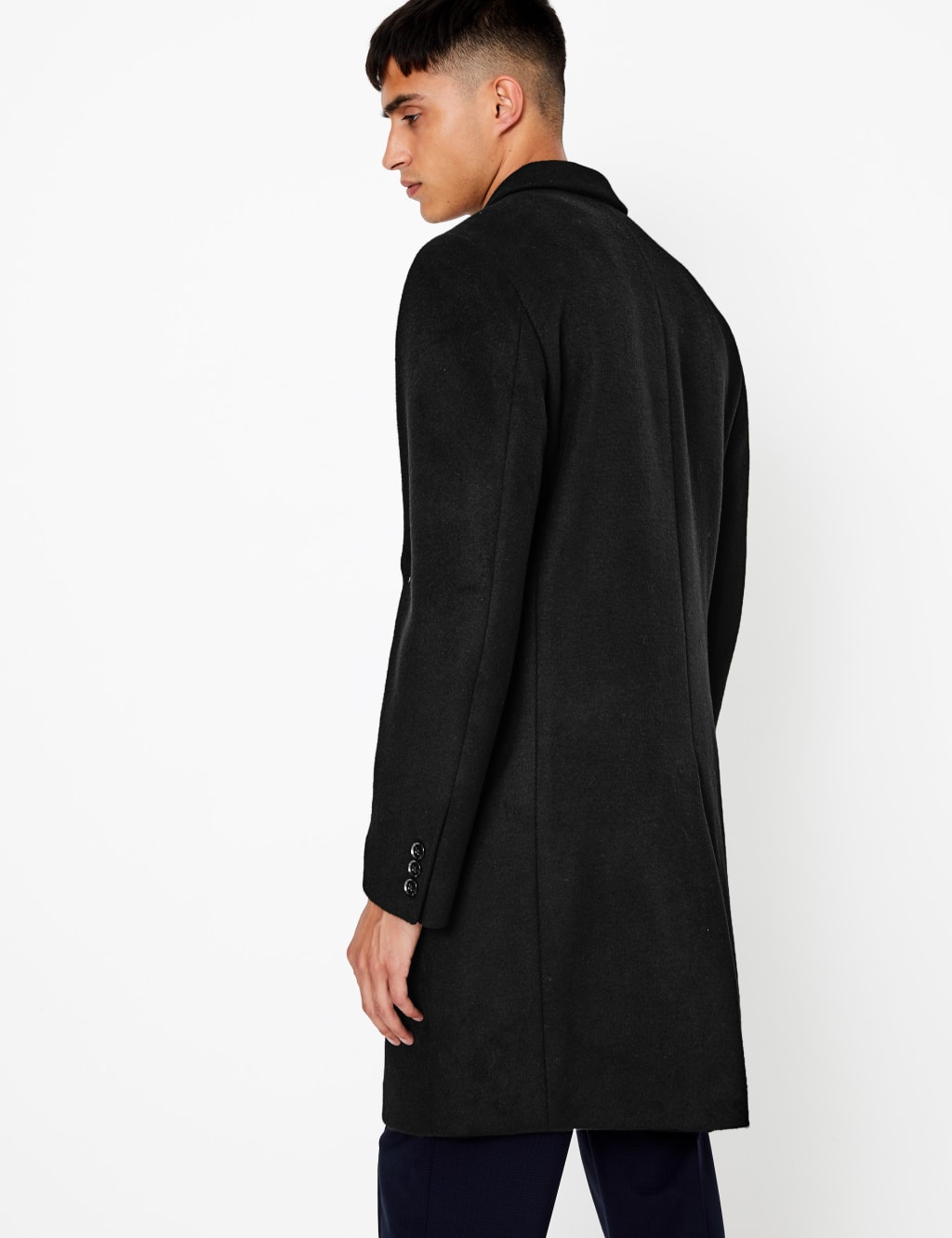 Single Breasted Longline Overcoat 4 of 6