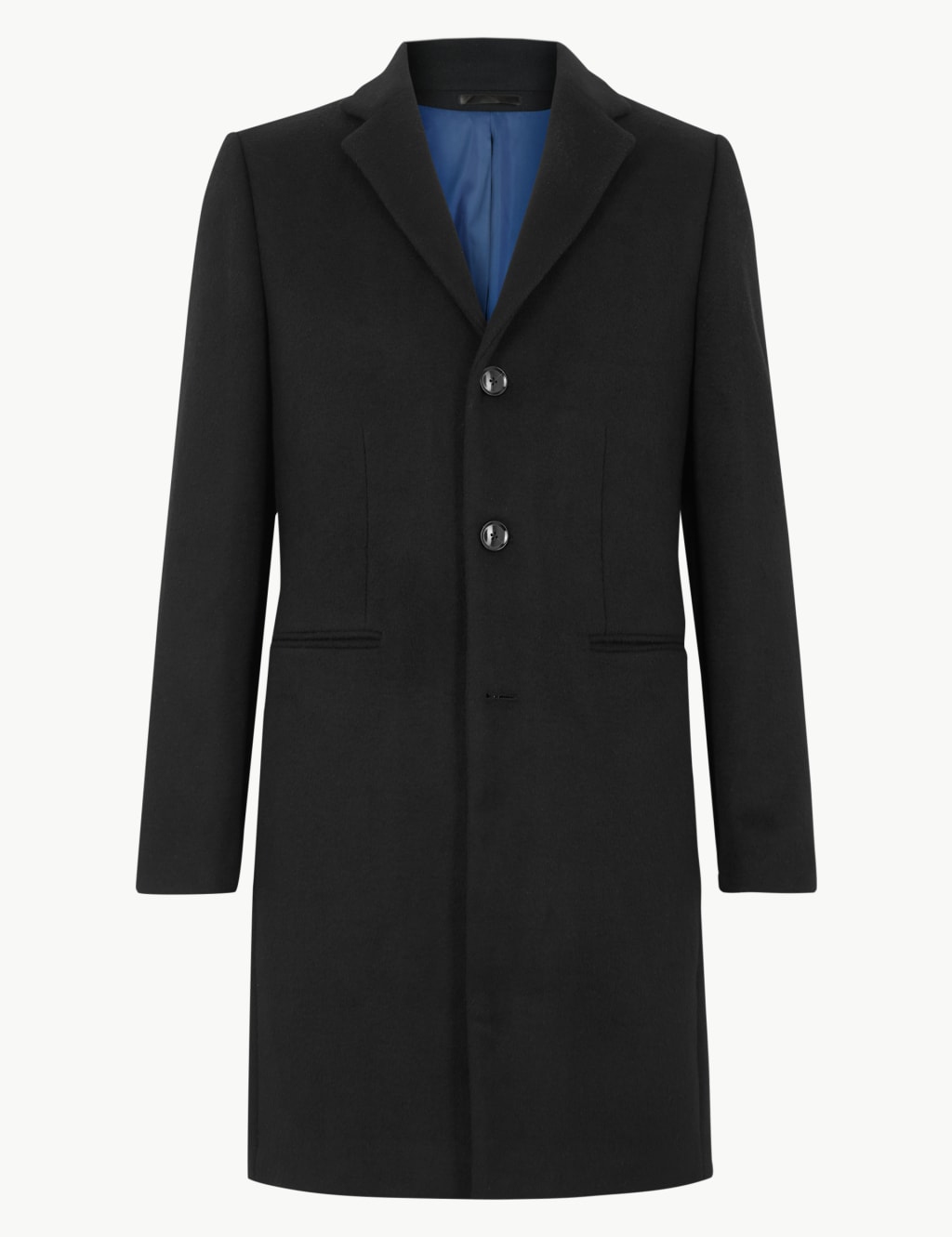 Single Breasted Longline Overcoat 2 of 6