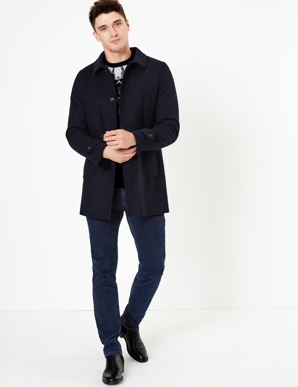 M&s overcoat online