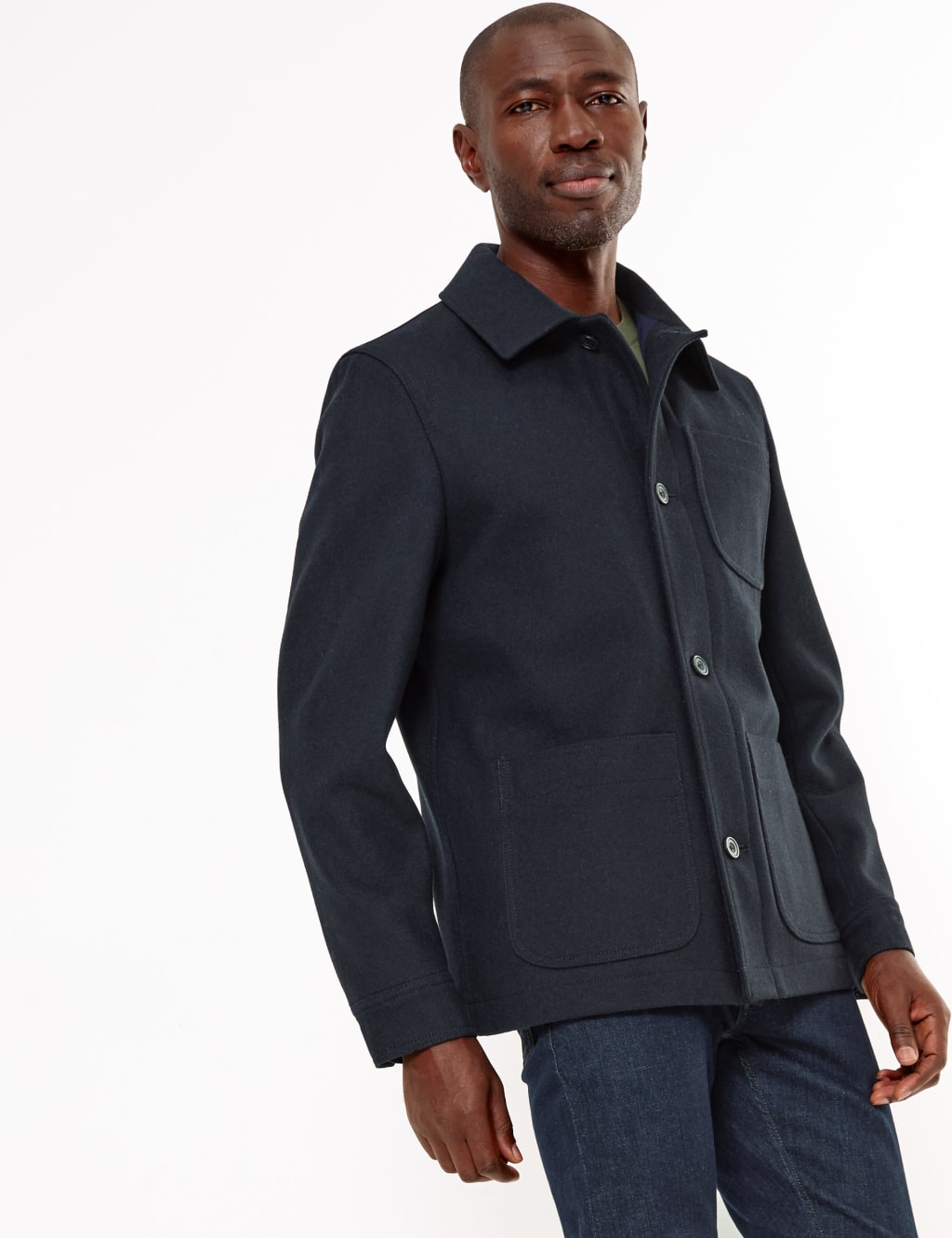 Wool utility jacket outlet