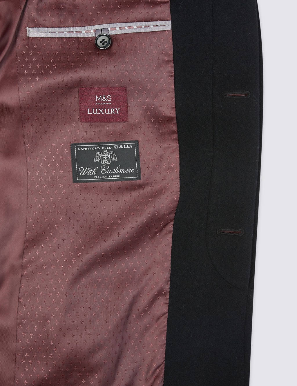 Luxury Italian Wool Overcoat with Cashmere 7 of 8