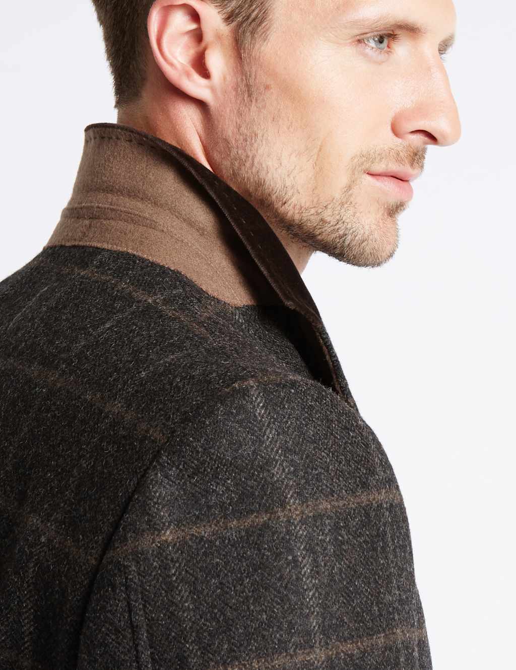 Pure Wool Single Breasted Coat 4 of 6