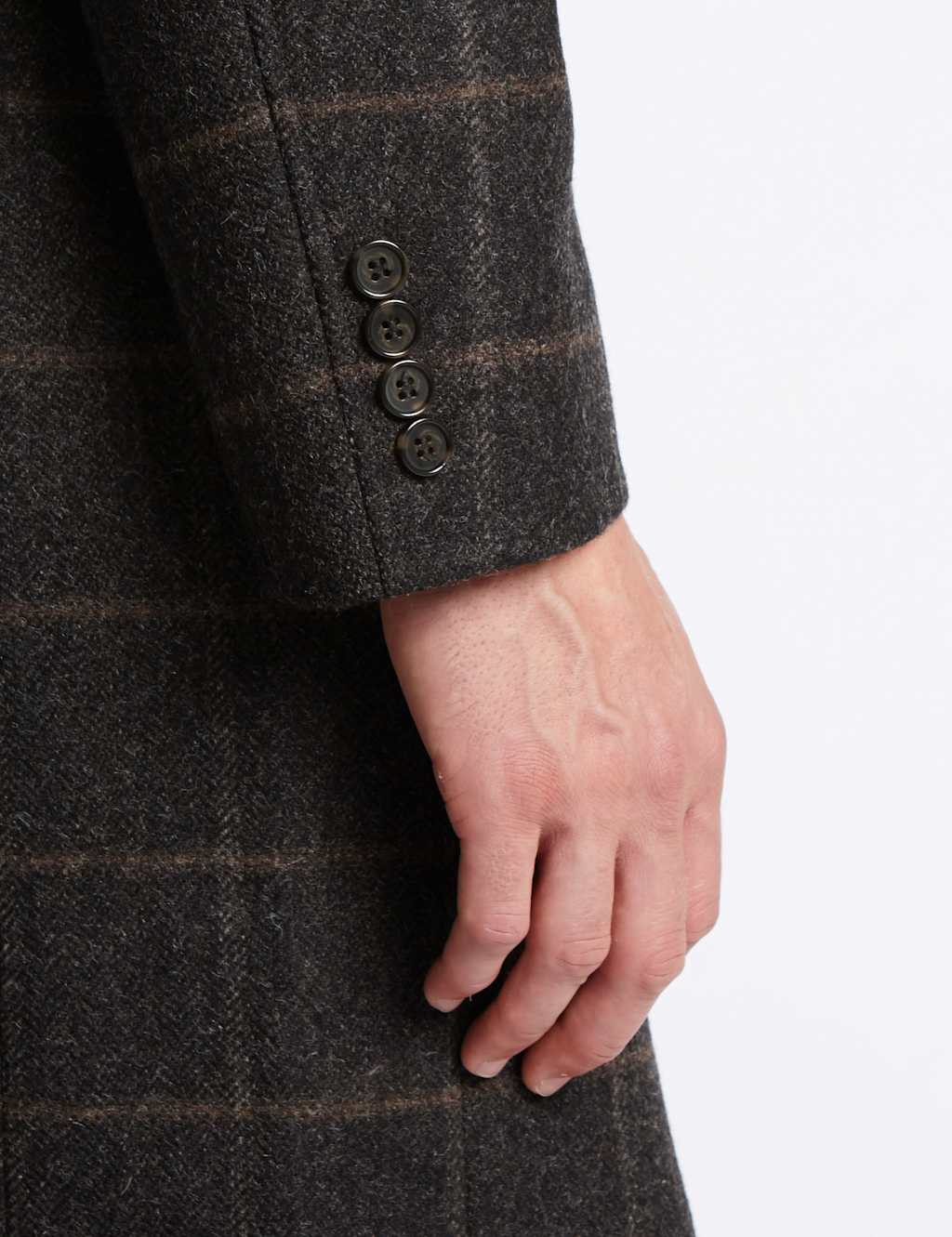 Pure Wool Single Breasted Coat 5 of 6