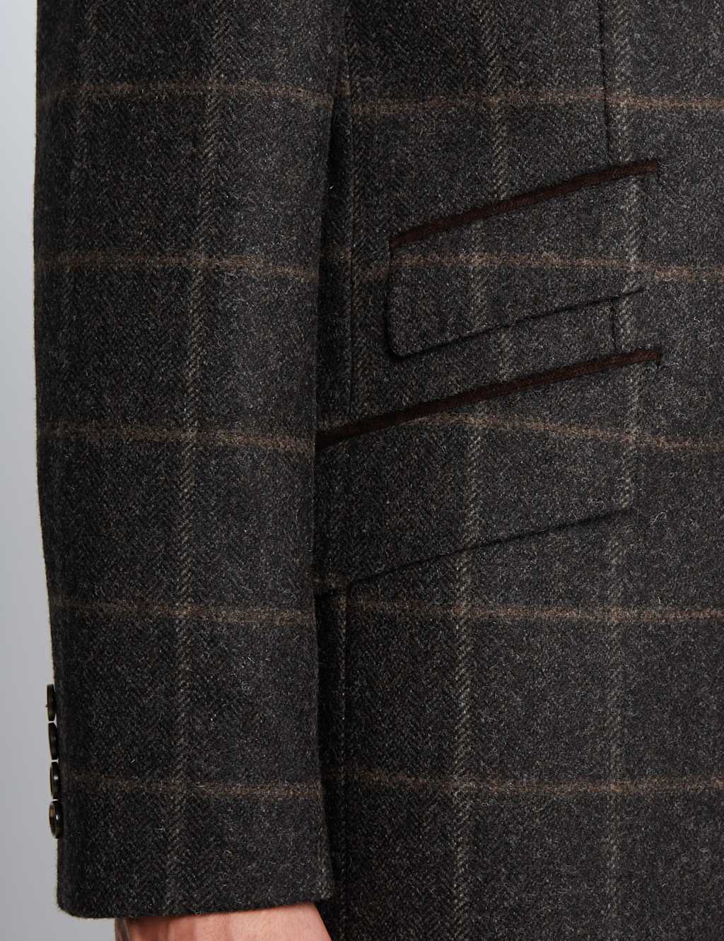 Pure Wool Single Breasted Coat 6 of 6