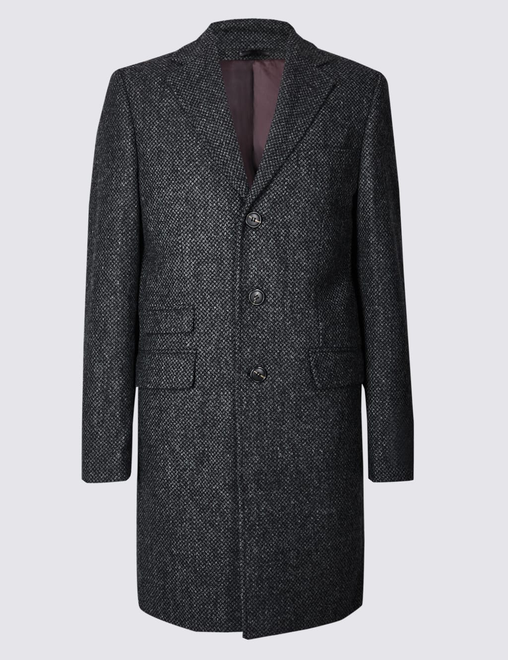 M&s mens wool coats discount