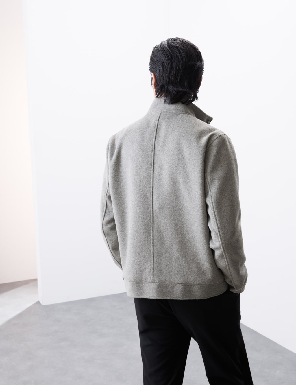Funnel neck utility jacket hotsell