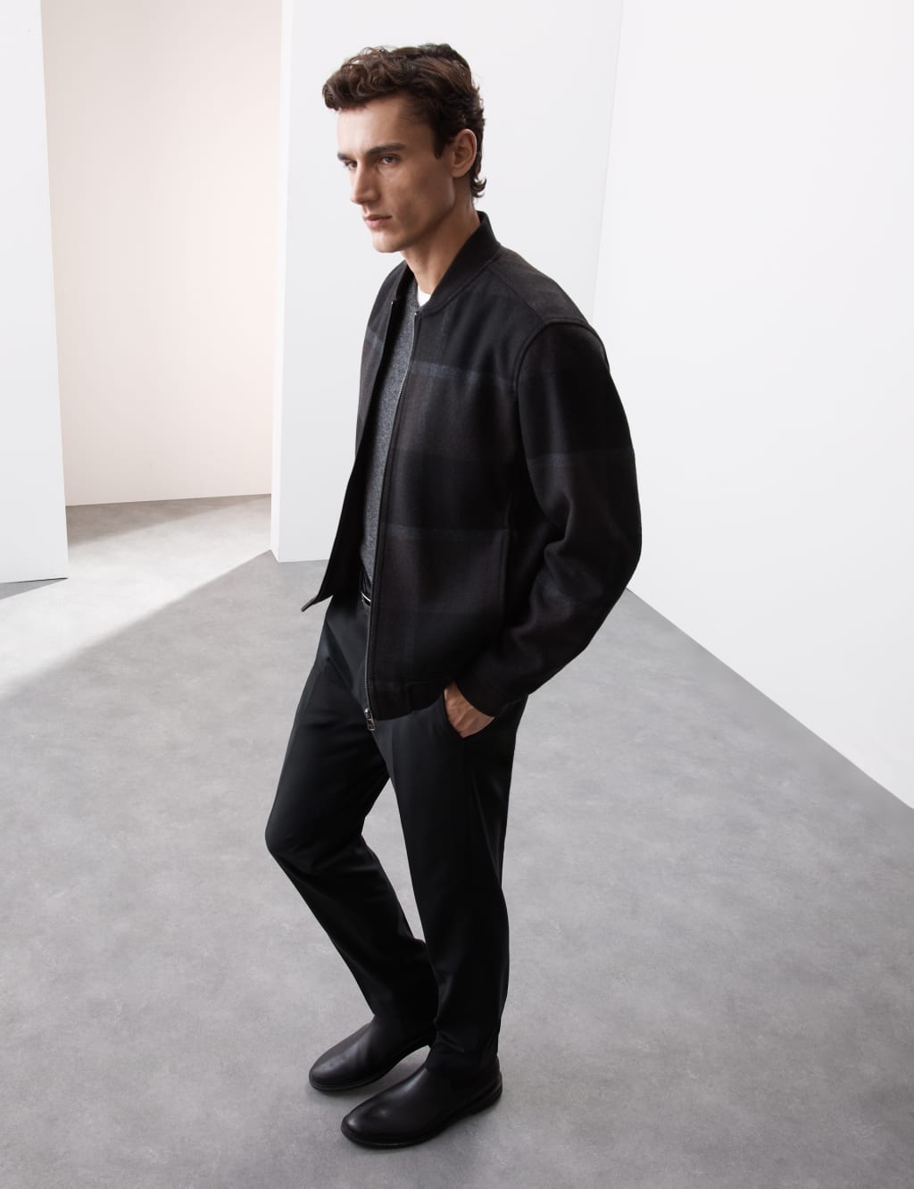 Bomber Jacket with Wool 3 of 8