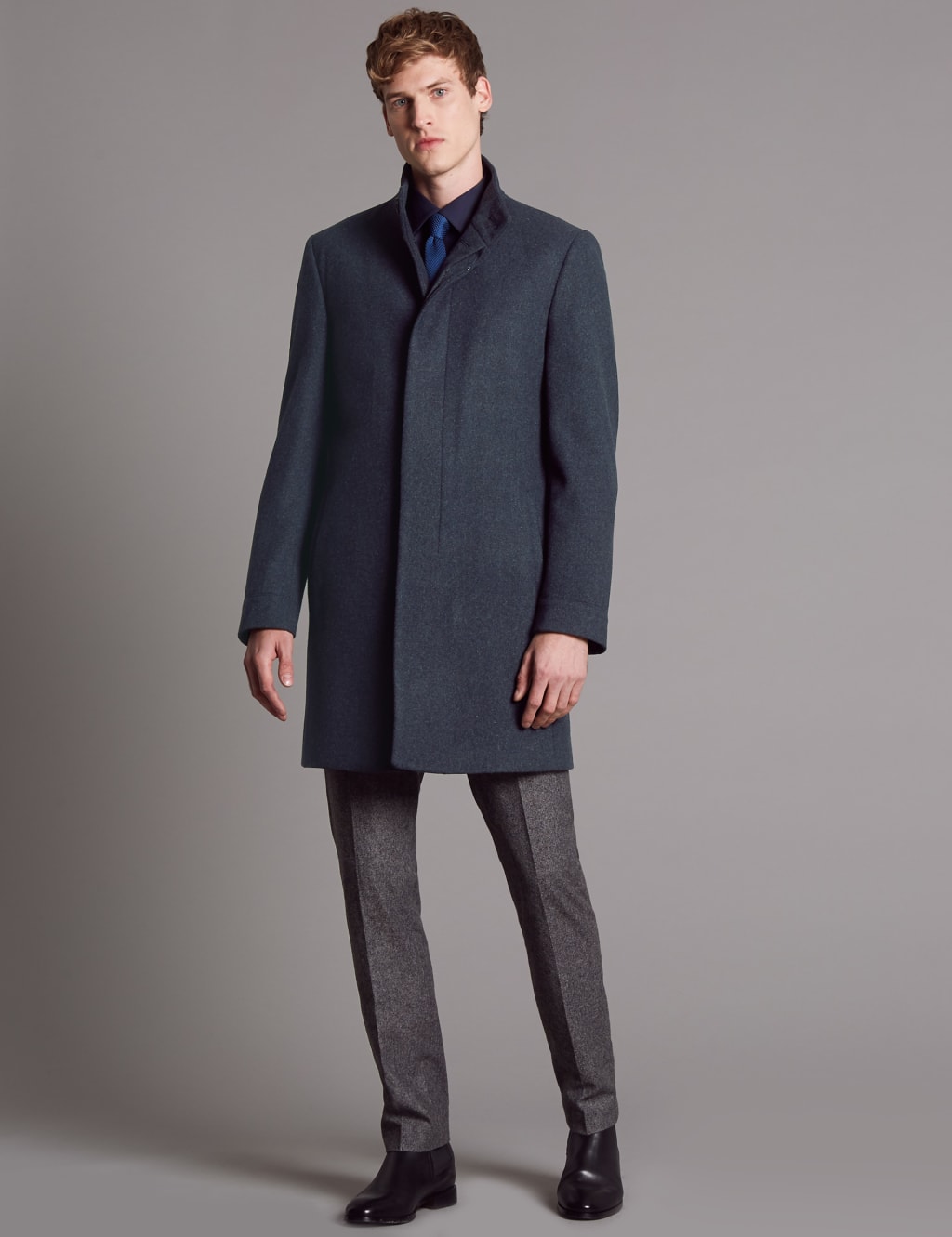 M&s mens funnel neck coat shop