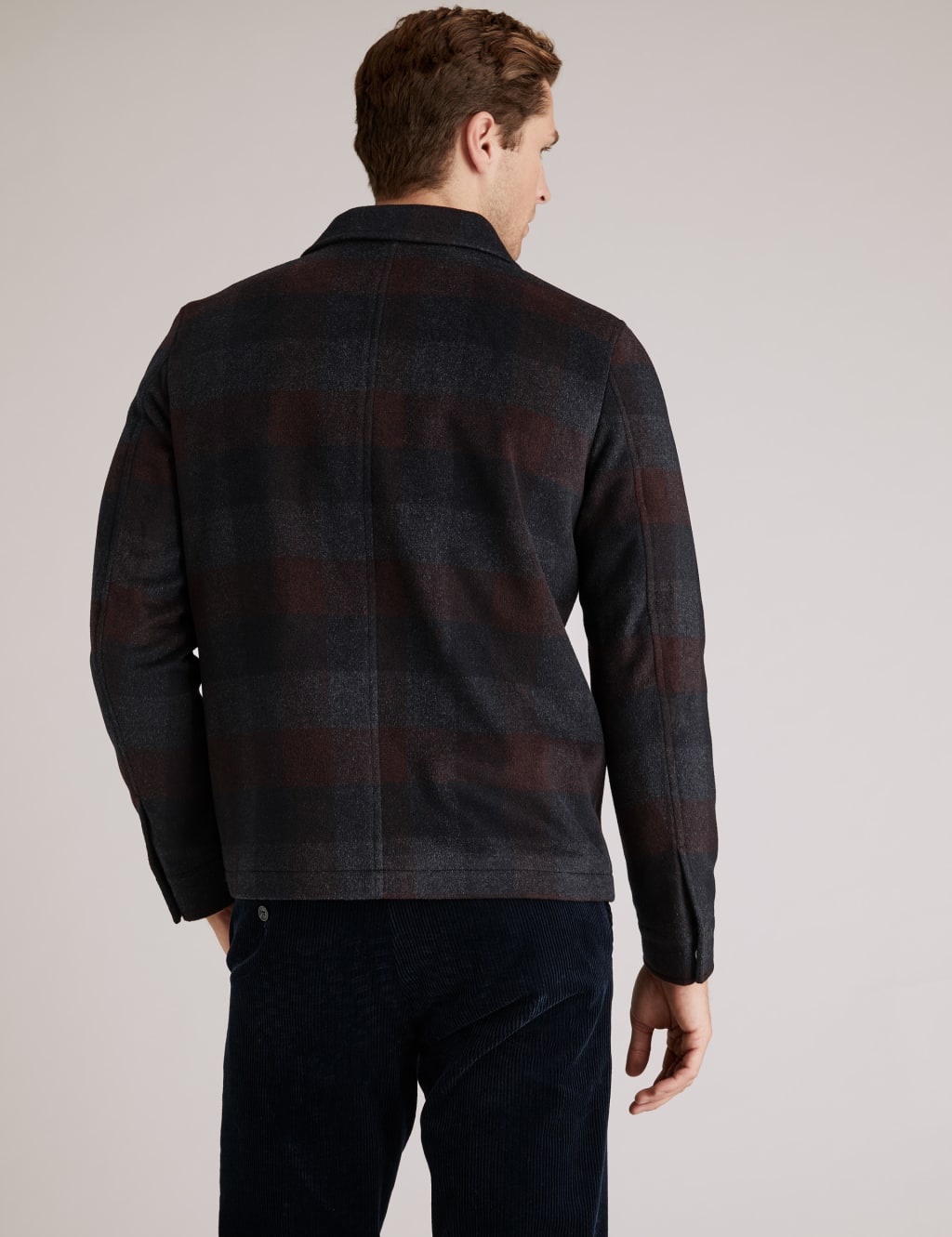 Wool harrington jacket online