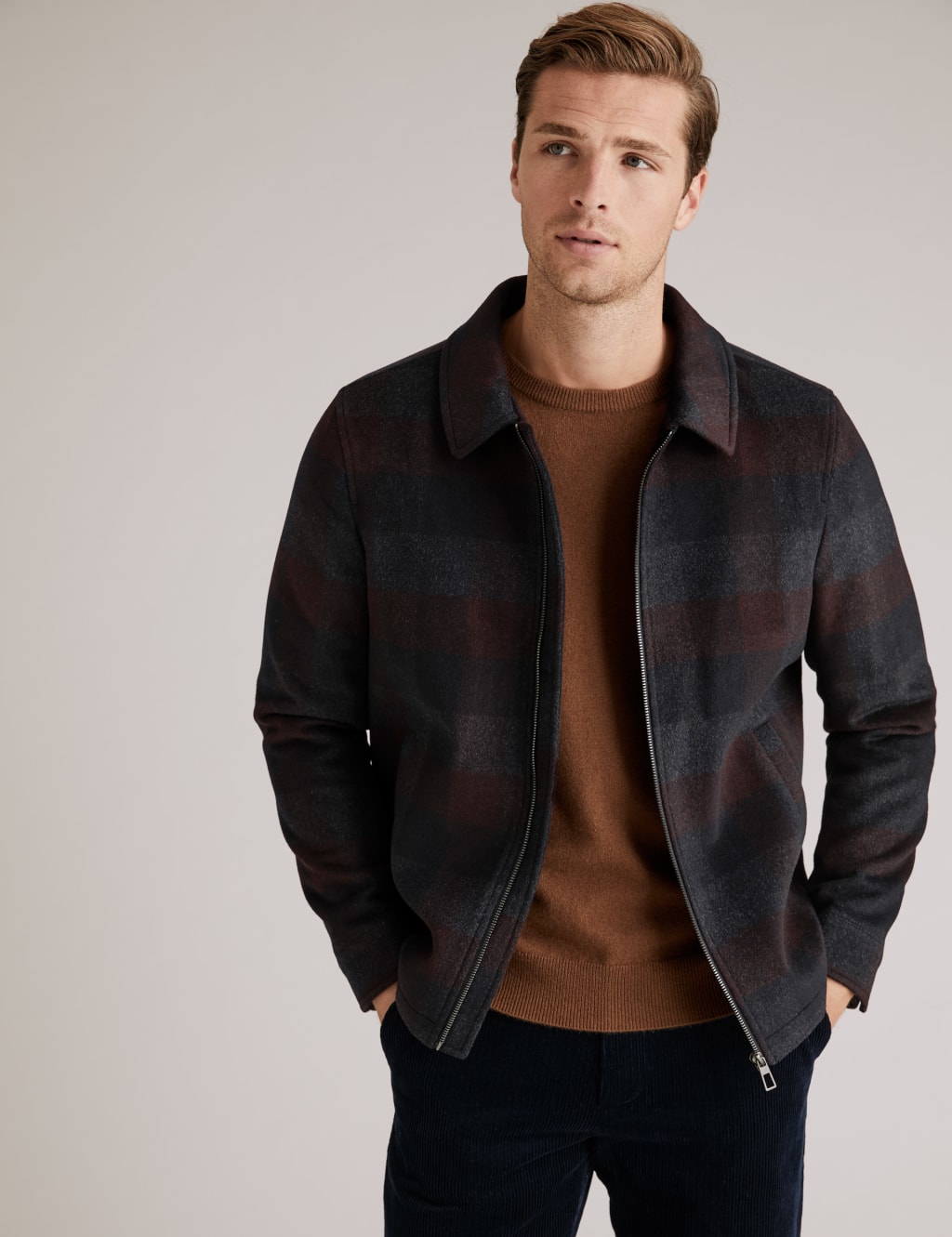 Wool Harrington Jacket 5 of 7
