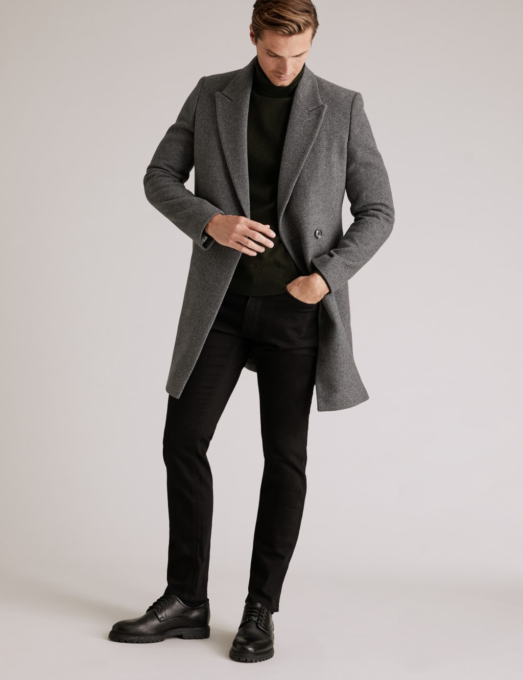 Luxury overcoat outlet