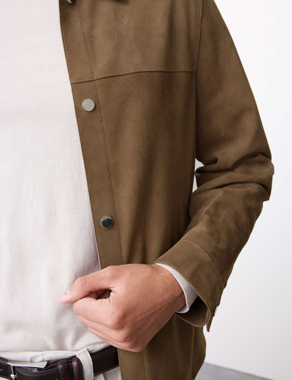 Suede Overshirt 5 of 8