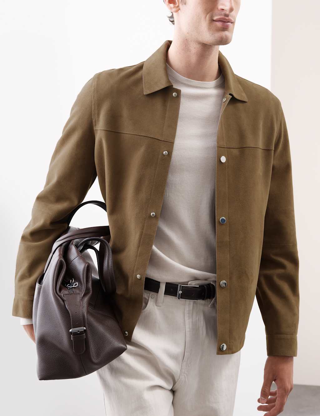 Suede Overshirt 6 of 8