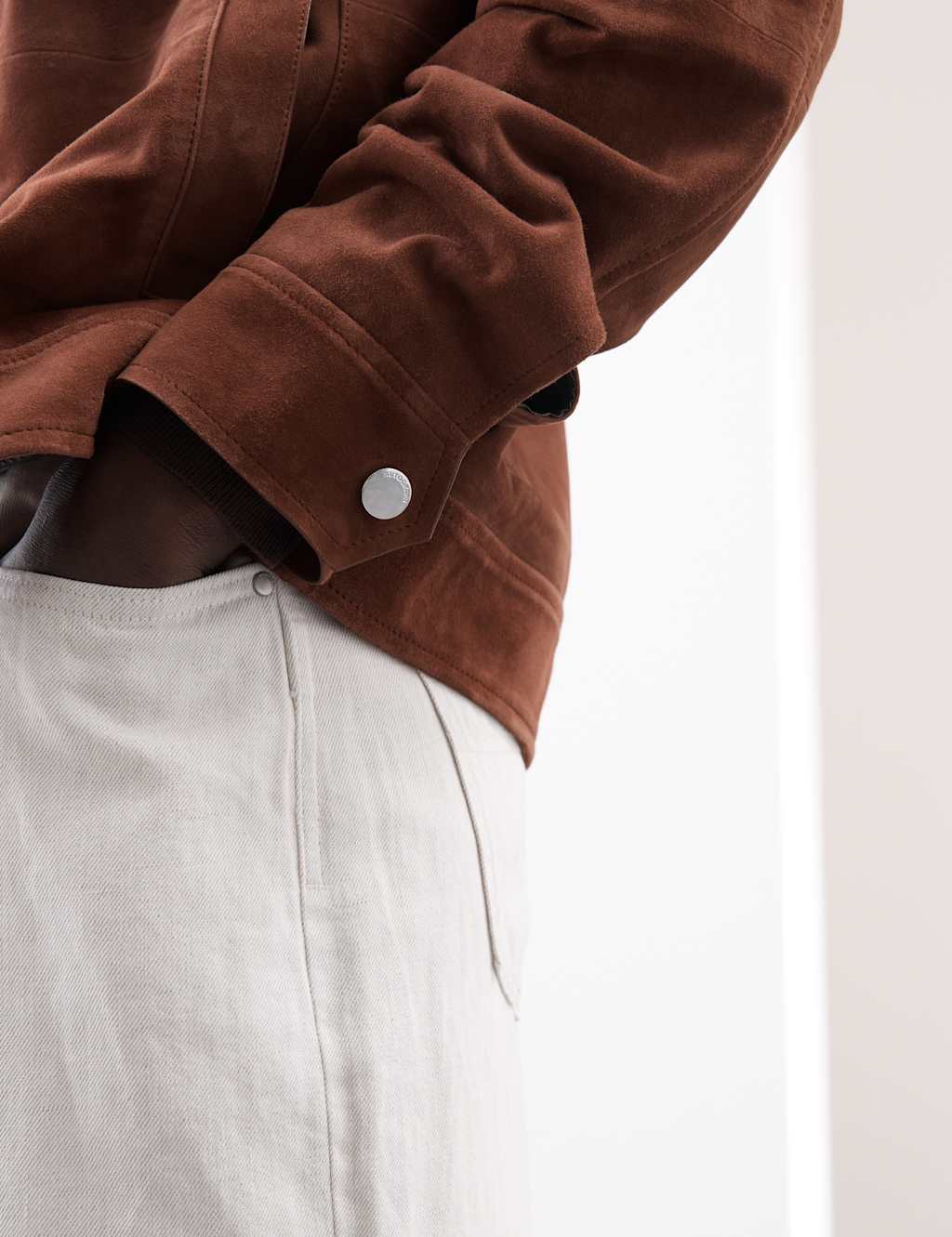 Suede Harrington Jacket 3 of 7