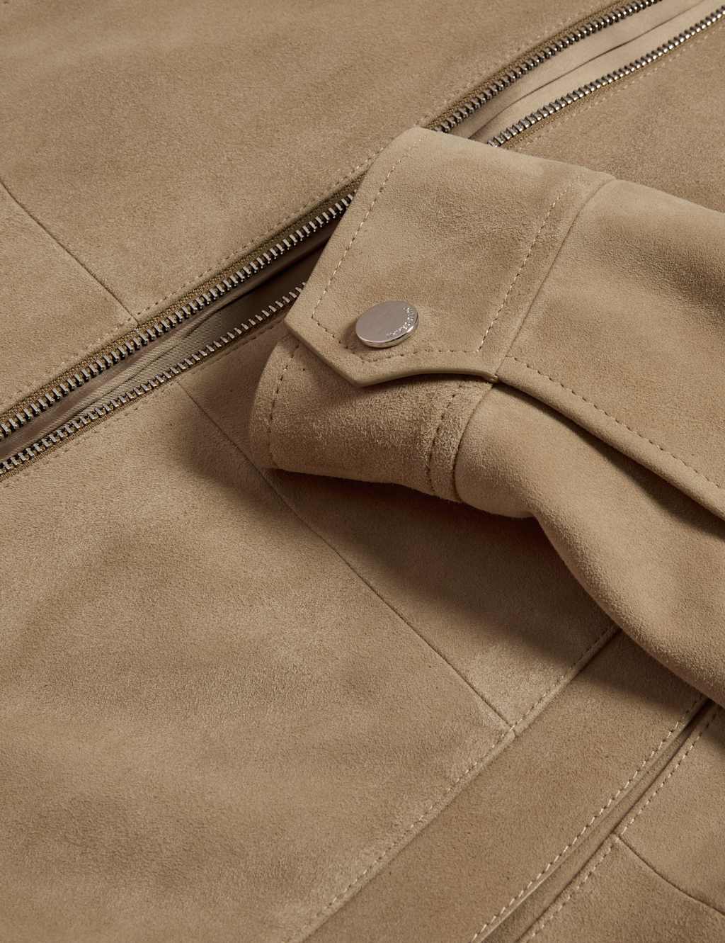 Suede Harrington Jacket 8 of 8