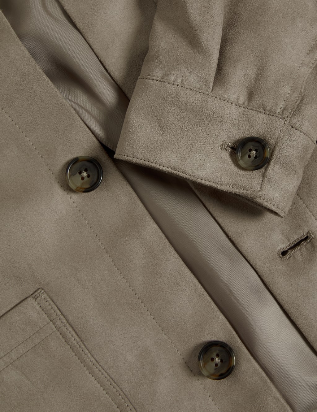 Faux Suede Harrington Jacket 8 of 8