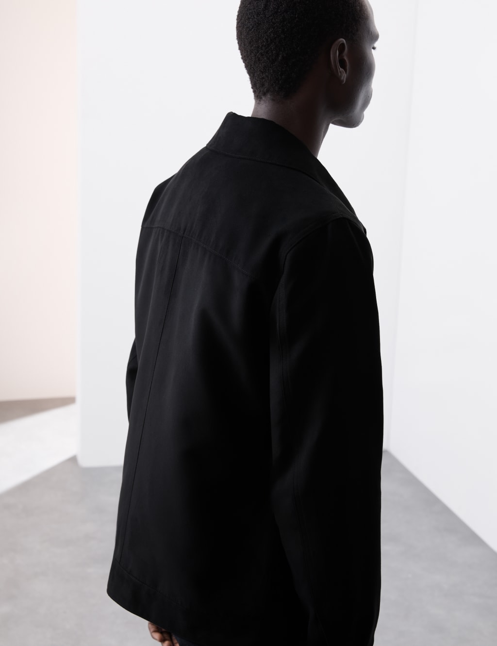 Faux Suede Harrington Jacket 5 of 7