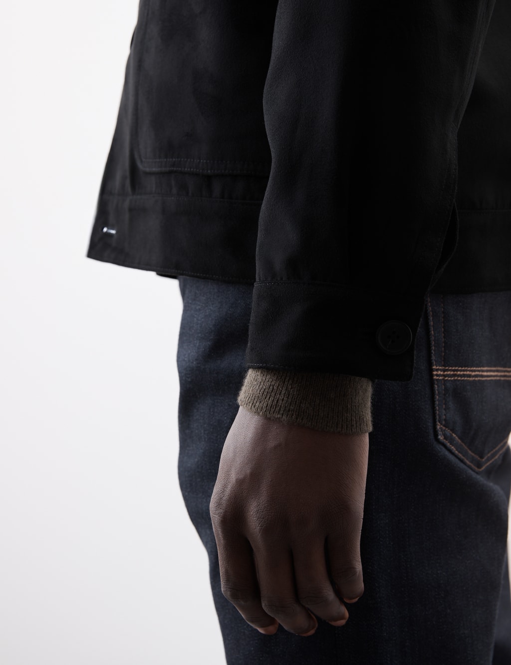 Faux Suede Harrington Jacket 7 of 7