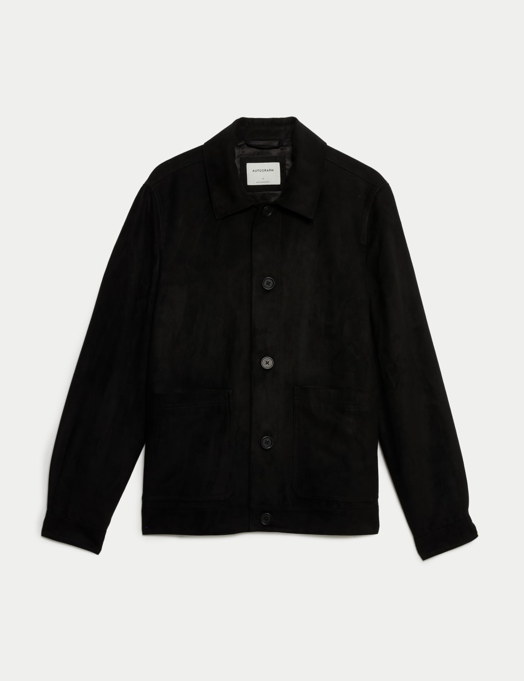 Faux Suede Harrington Jacket 2 of 7
