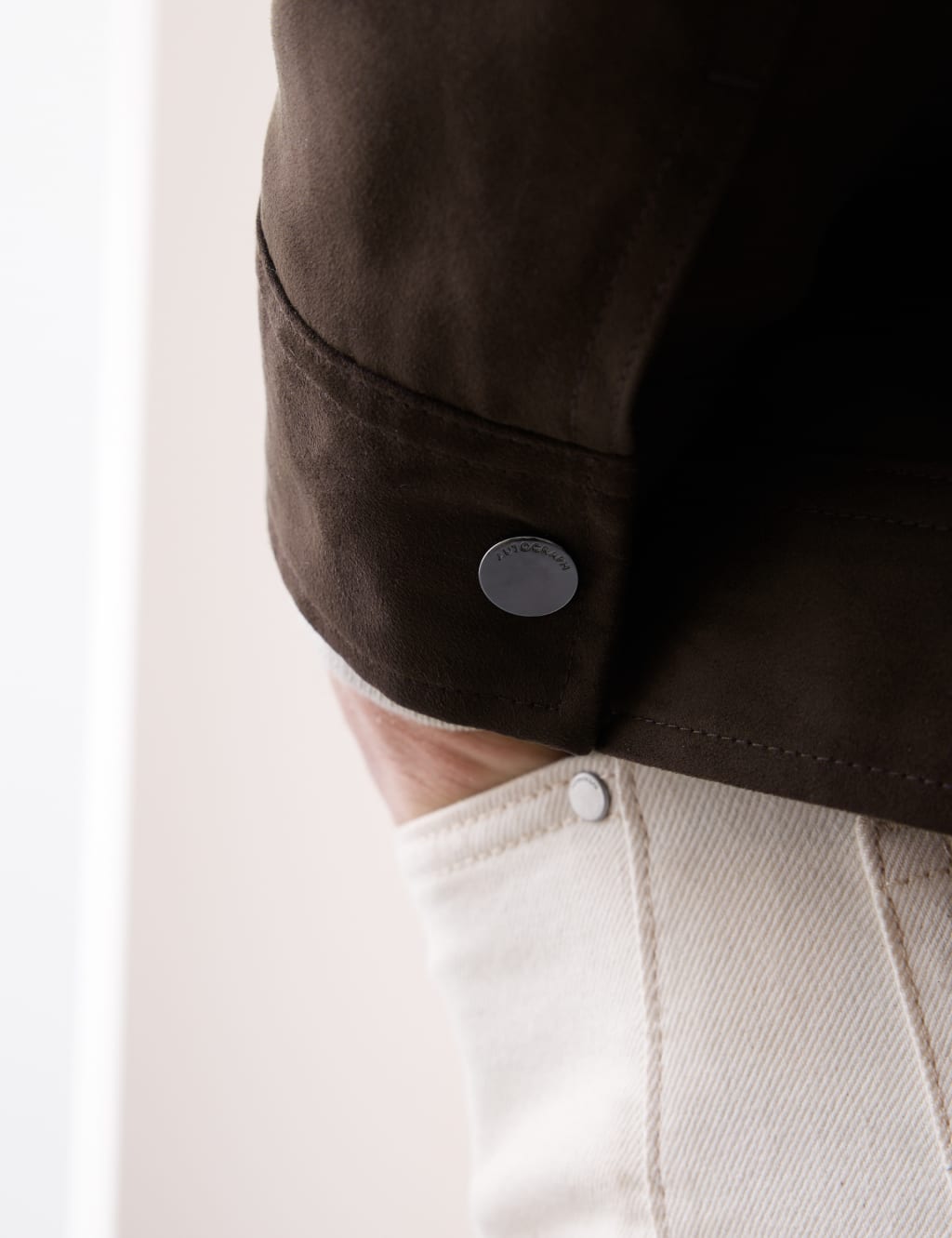 Faux Suede Overshirt 6 of 7