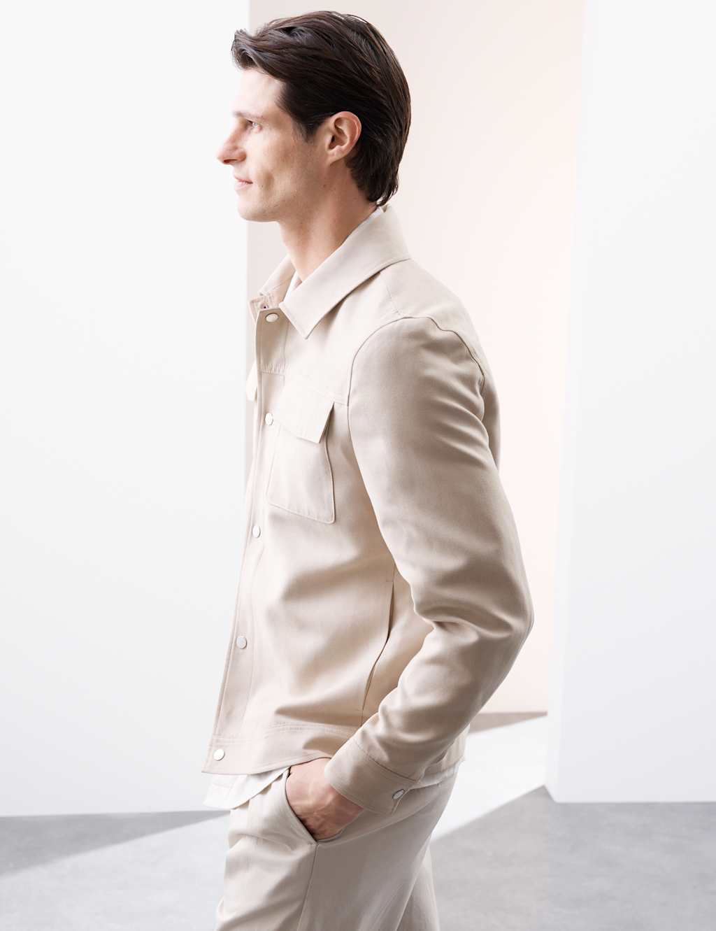 Faux Suede Overshirt 4 of 8