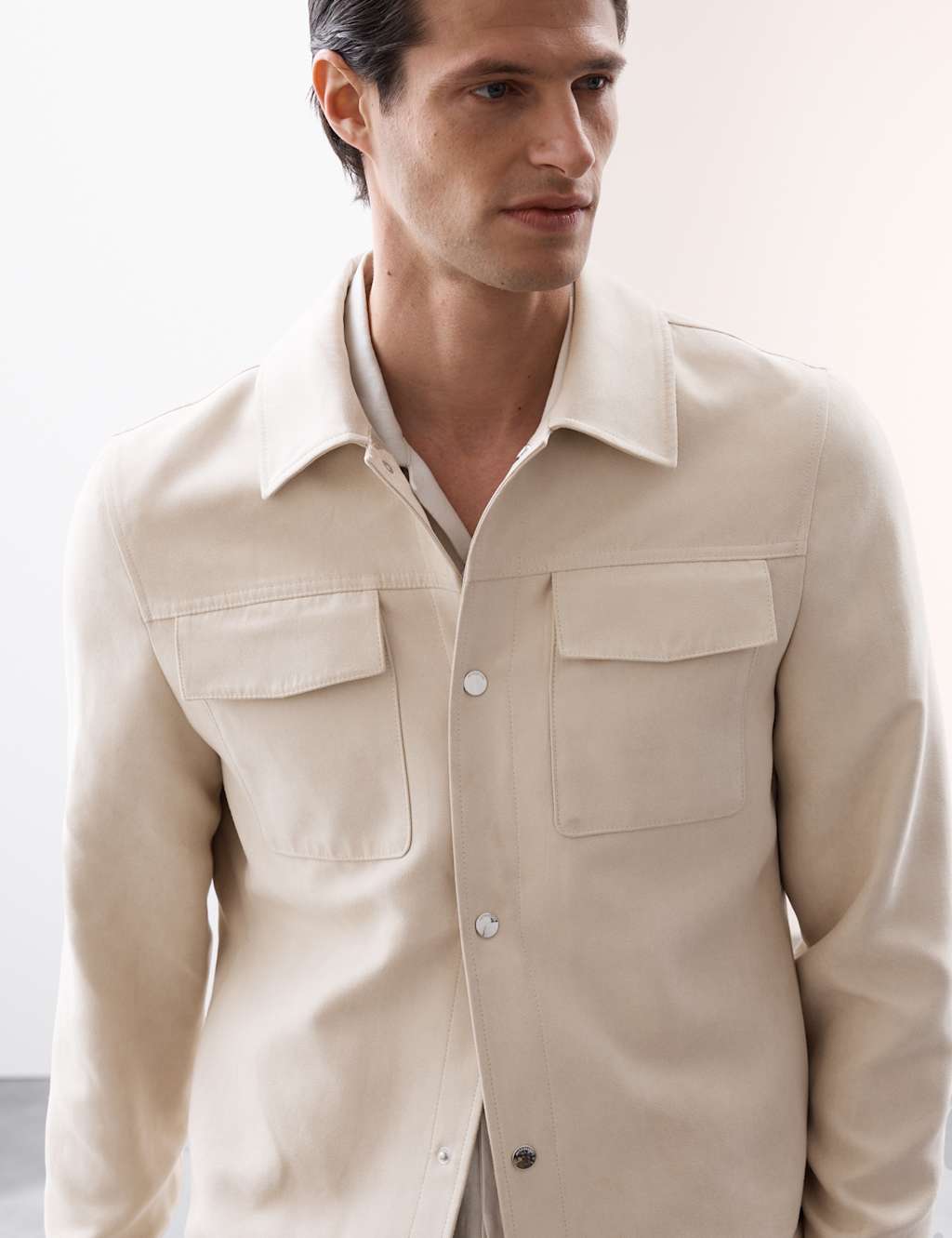 Faux Suede Overshirt 5 of 8