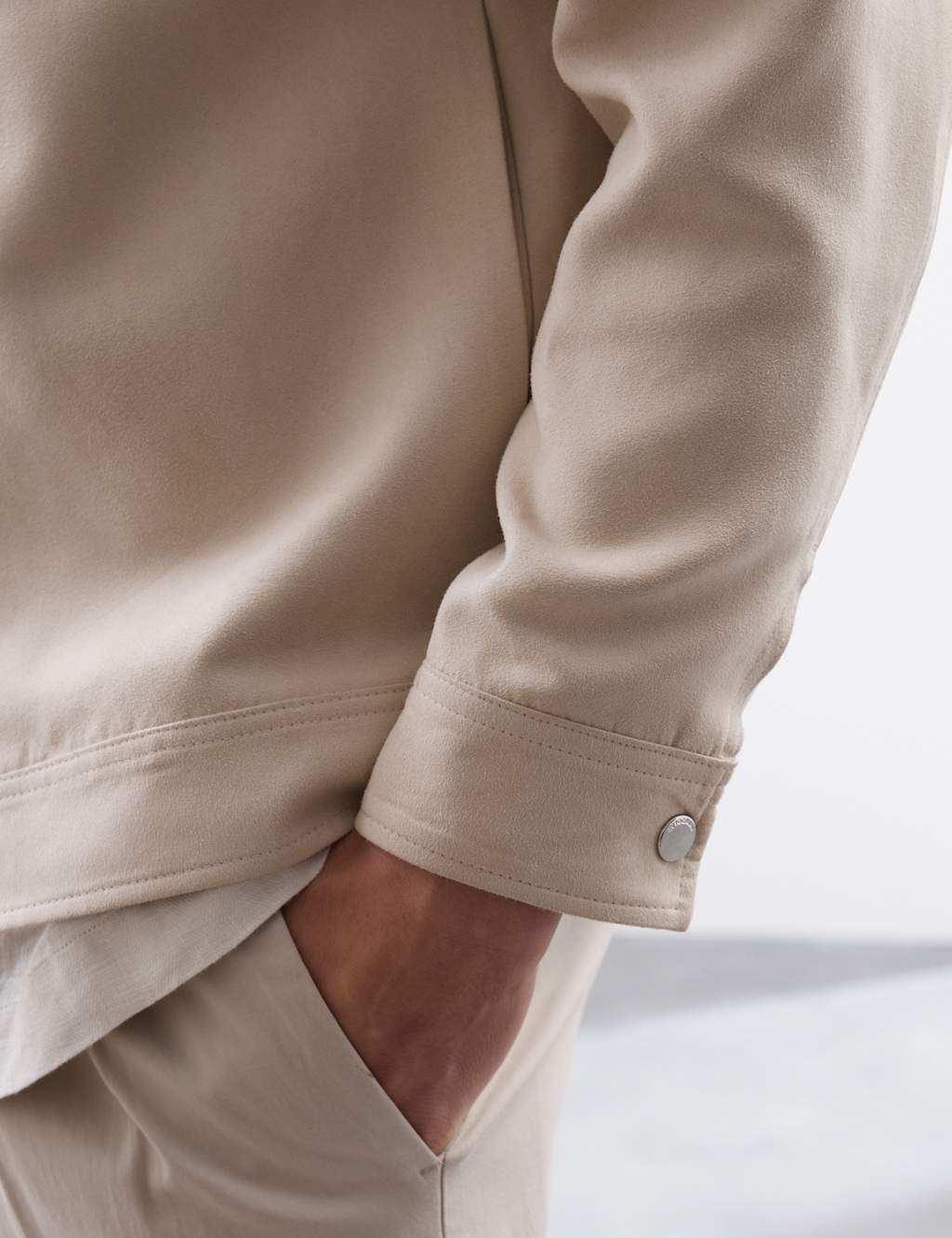 Faux Suede Overshirt 6 of 8