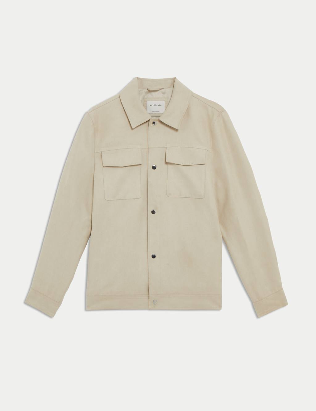 Faux Suede Overshirt 2 of 8
