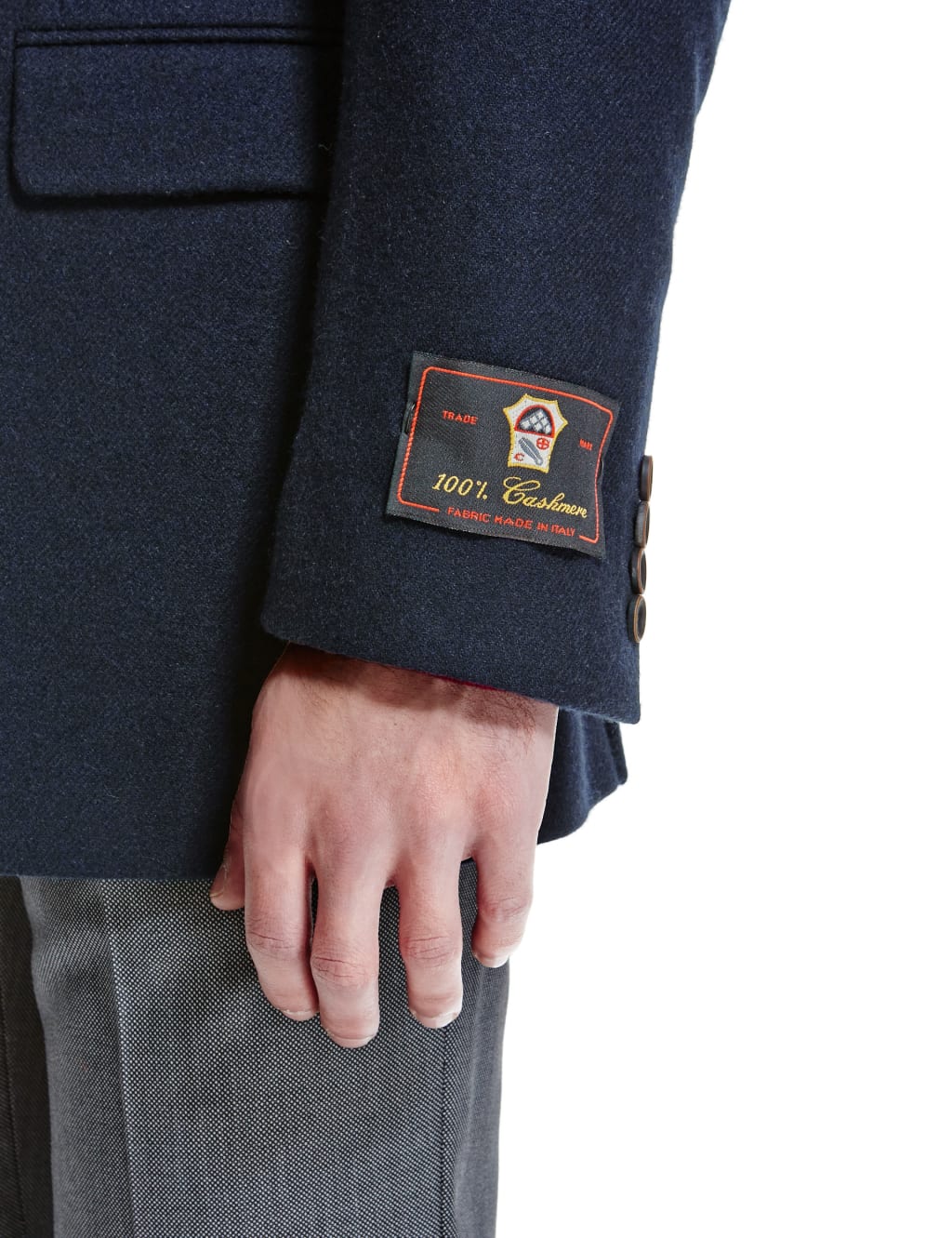 Luxury Pure Cashmere 2 Button Jacket 4 of 6