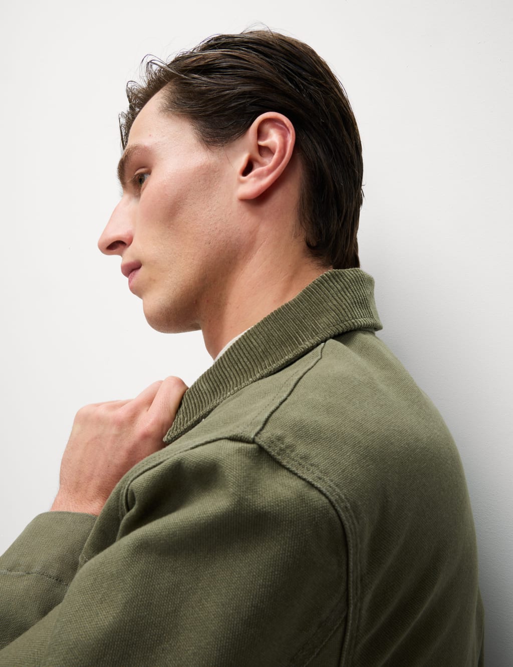 Cotton Rich Canvas Harrington Jacket 6 of 8
