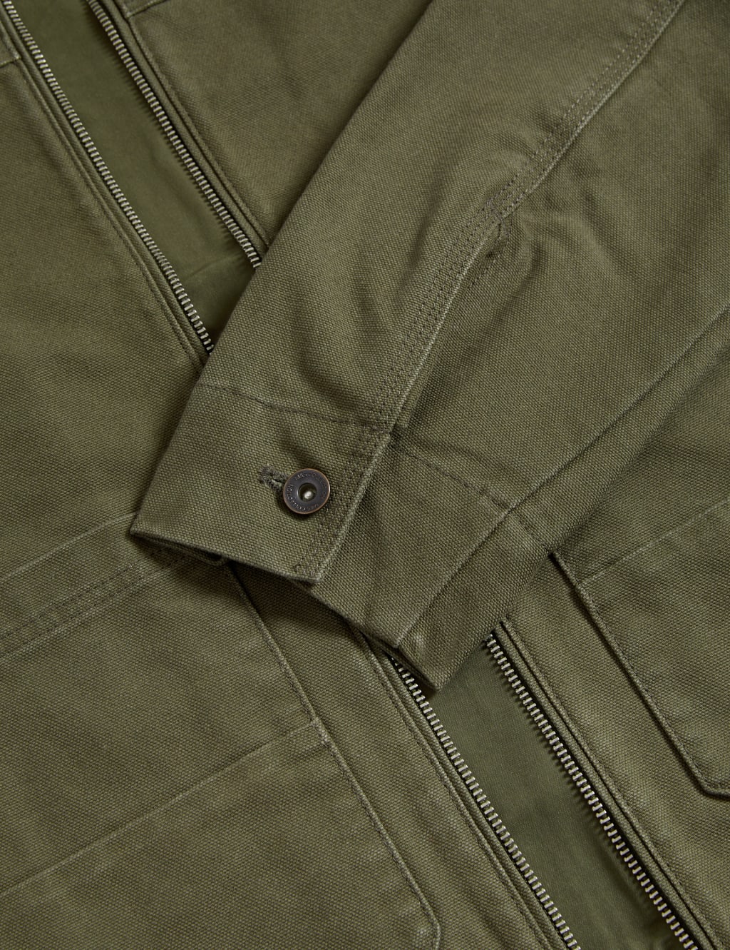 Cotton Rich Canvas Harrington Jacket 8 of 8