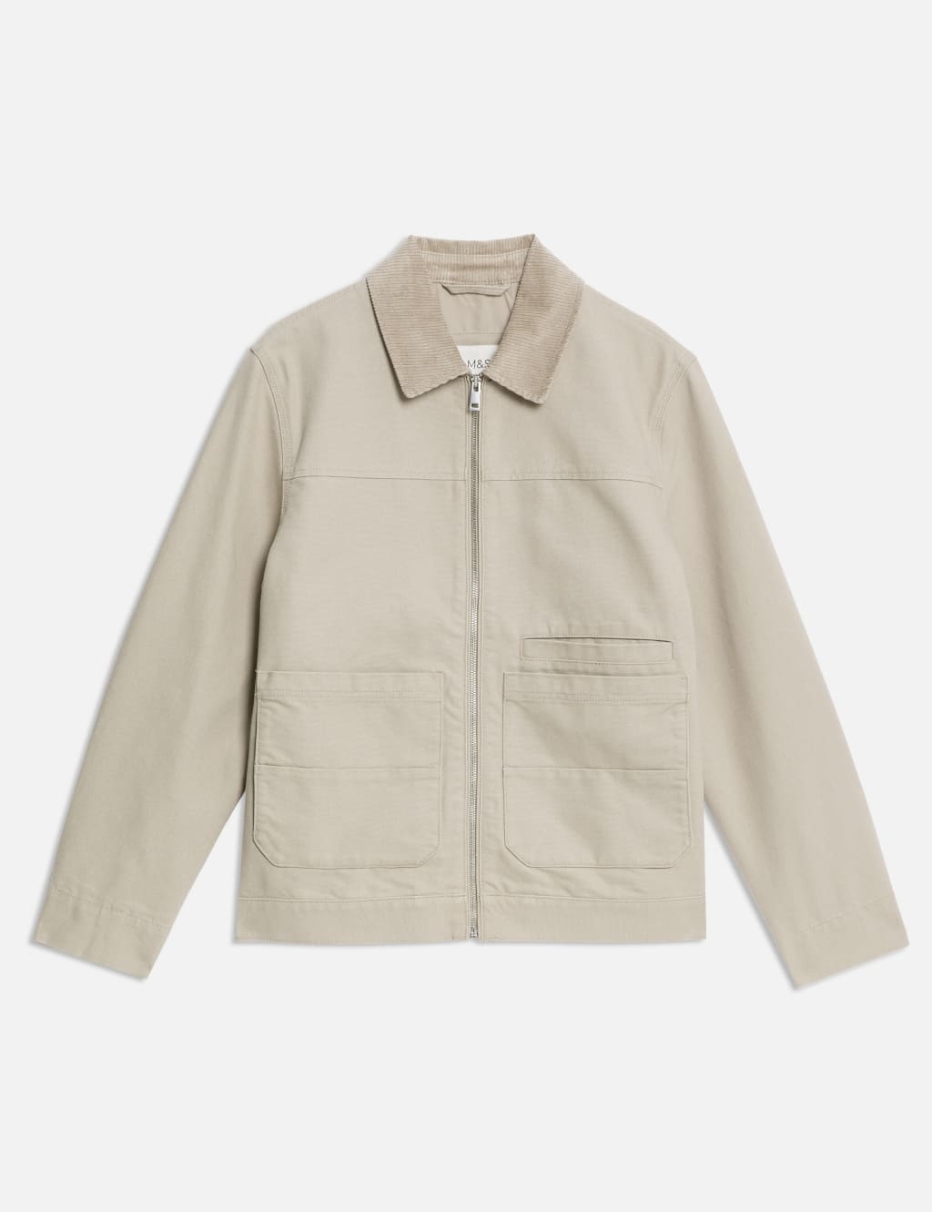 Cotton Rich Canvas Harrington Jacket 2 of 7